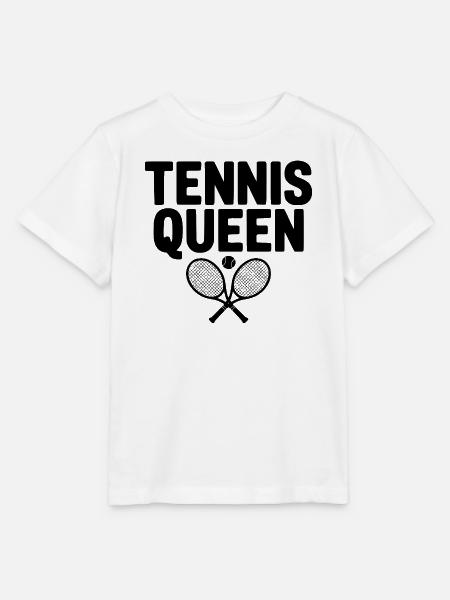 Tenniskönigin - Stanley/Stella Kinder T-Shirt MINI CREATOR - Weiß