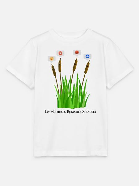 DIE BERÜHMTEN SOCIAL REEDS! - Stanley/Stella Kinder T-Shirt MINI CREATOR - Weiß