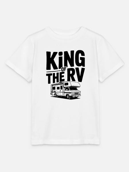 König der Wohnmobile - Stanley/Stella Kinder T-Shirt MINI CREATOR - Weiß