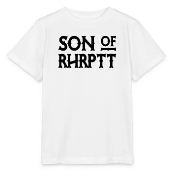 Son of Rhrptt - Ruhrpott - Zeche - Zollverein - Stanley/Stella Kinder T-Shirt MINI CREATOR  - Weiß - Vorne - Maike (125cm)