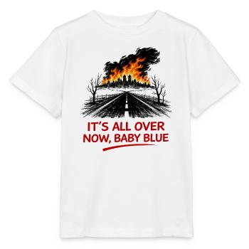 Flames over street avenue - Stanley/Stella MINI CREATOR Kids’ T-Shirt - white - Front - Maike (125cm)