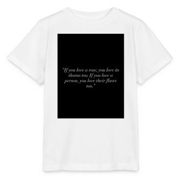 Avec amour - T-shirt bio MINI CREATOR Stanley/Stella Enfant - blanc - Devant - Maike (125cm)