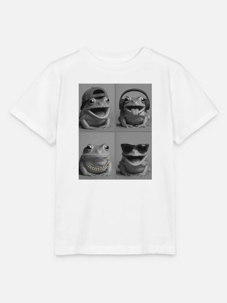 Frosch - Stanley/Stella Kinder T-Shirt MINI CREATOR - Weiß