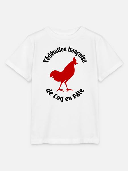 Französische Föderation von Hahnen in Paste - Stanley/Stella Kinder T-Shirt MINI CREATOR  - Weiß