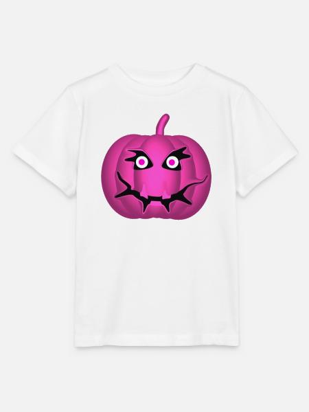 Kürbis - Stanley/Stella Kinder T-Shirt MINI CREATOR  - Weiß