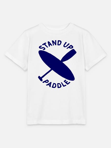 Sport Stand-up-Paddleboarding - Stanley/Stella Kinder T-Shirt MINI CREATOR - Weiß