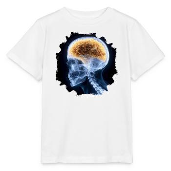 L’autre jour à la radiographie - tout va bien - T-shirt bio MINI CREATOR Stanley/Stella Enfant - blanc - Devant - Maike (125cm)