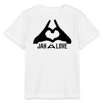Jah Love - Stanley/Stella Kinder T-Shirt MINI CREATOR  - Weiß - Vorne - Maike (125cm)