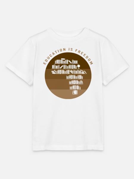 Black History Month Black-power - Stanley/Stella Kinder T-Shirt MINI CREATOR  - Weiß