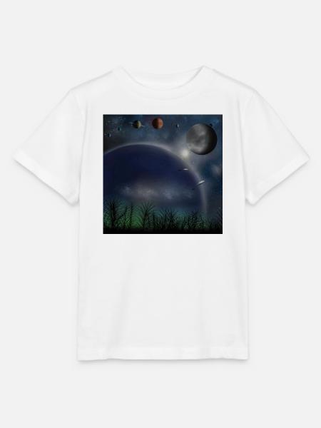Planet X - Stanley/Stella Kinder T-Shirt MINI CREATOR  - Weiß