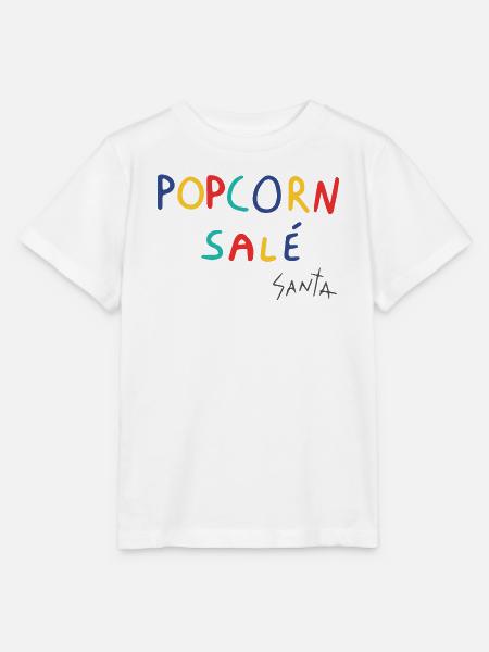 Gesalzenes Popcorn - Stanley/Stella Kinder T-Shirt MINI CREATOR  - Weiß