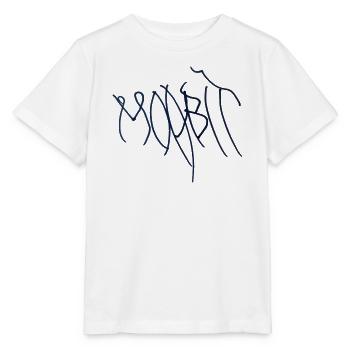 Berlin Moabit Hoodie Moabit T-Shirt. - Stanley/Stella Kinder T-Shirt MINI CREATOR  - Weiß - Vorne - Maike (125cm)