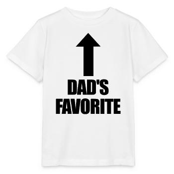 Lieblingskind Papas Liebling Ich bin Papas Lieblin - Stanley/Stella Kinder T-Shirt MINI CREATOR  - Weiß - Vorne - Maike (125cm)