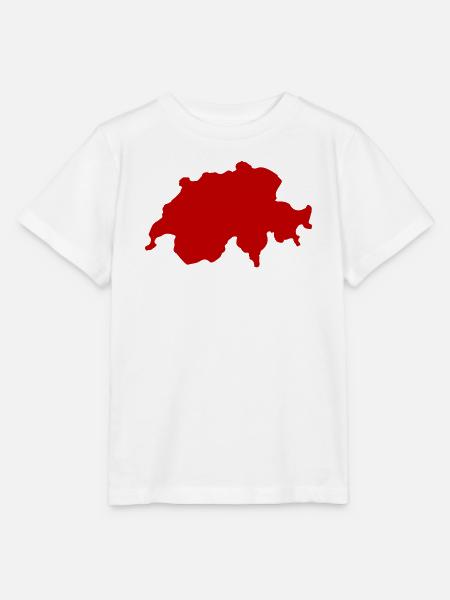 Schweiz Land Symbol - Stanley/Stella Kinder T-Shirt MINI CREATOR - Weiß