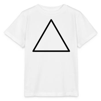 Triangle - T-shirt bio MINI CREATOR Stanley/Stella Enfant - blanc - Devant - Maike (125cm)