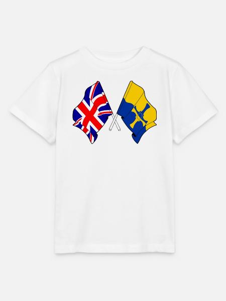 Durham & Großbritannien - Stanley/Stella Kinder T-Shirt MINI CREATOR - Weiß
