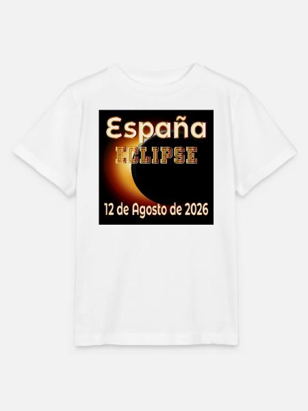 Finsternisbeobachtung Spanien - Stanley/Stella Kinder T-Shirt MINI CREATOR  - Weiß