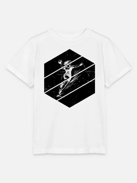 Direkte Handball Aussage fuer Frauen - Stanley/Stella Kinder T-Shirt MINI CREATOR - Weiß