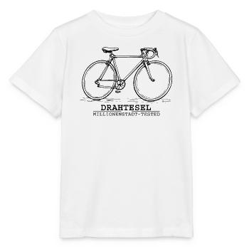 Vélo - T-shirt bio MINI CREATOR Stanley/Stella Enfant - blanc - Devant - Maike (125cm)