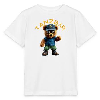 Tanzbär Maskottchen - Stanley/Stella Kinder T-Shirt MINI CREATOR  - Weiß - Vorne - Maike (125cm)