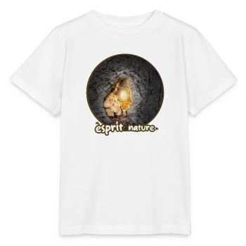 Nature Mushroom - Stanley/Stella MINI CREATOR Kids’ T-Shirt - white - Front - Maike (125cm)