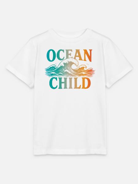 Ocean Child - Stanley/Stella Kinder T-Shirt MINI CREATOR - Weiß