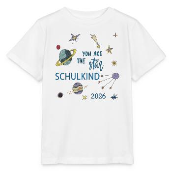 Écolier 2026 - T-shirt bio MINI CREATOR Stanley/Stella Enfant - blanc - Devant - Maike (125cm)