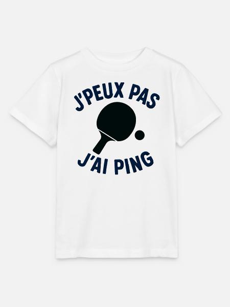 Ich kann nicht, ich ping. - Stanley/Stella Kinder T-Shirt MINI CREATOR  - Weiß