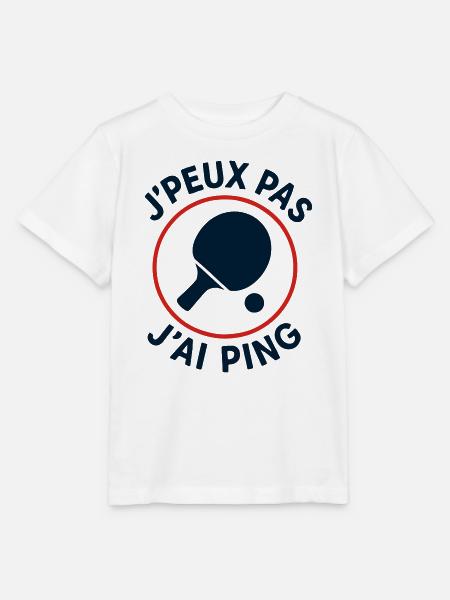 Ich kann nicht, ich ping. - Stanley/Stella Kinder T-Shirt MINI CREATOR - Weiß