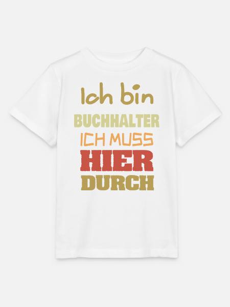 Buchhalter als Beruf - Stanley/Stella Kinder T-Shirt MINI CREATOR  - Weiß