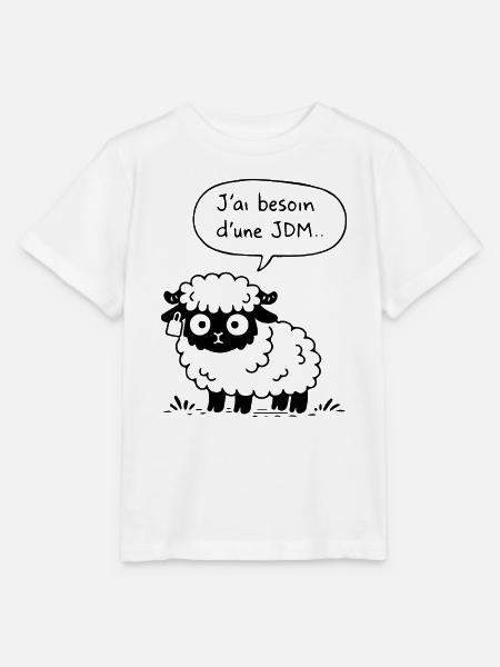 JDM-Schafe - Stanley/Stella Kinder T-Shirt MINI CREATOR  - Weiß