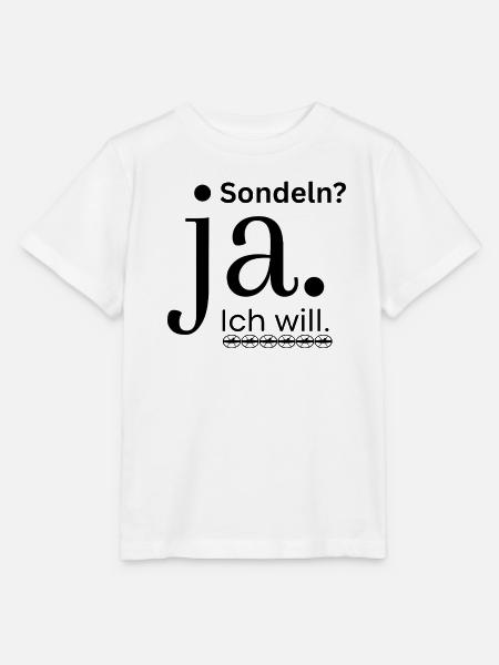 Sondeln_ja-ich-will - Stanley/Stella Kinder T-Shirt MINI CREATOR - Weiß