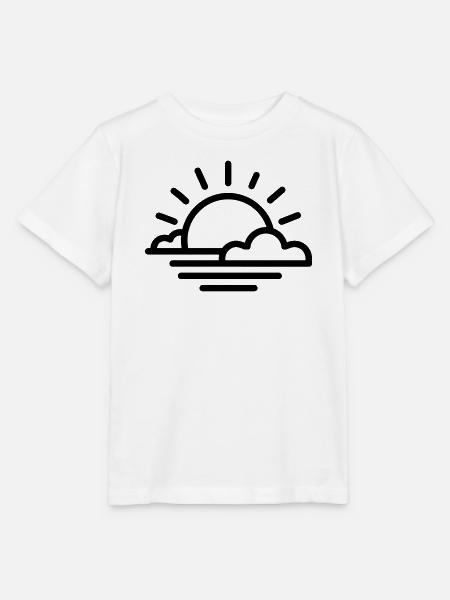 Sonnenuntergang - Stanley/Stella Kinder T-Shirt MINI CREATOR - Weiß