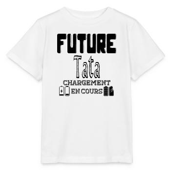 Zukünftiger Tata-Laden läuft - Stanley/Stella Kinder T-Shirt MINI CREATOR  - Weiß - Vorne - Maike (125cm)