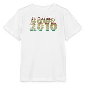16. Geburtstag Limited Edition (SCR) 02/2010 - Stanley/Stella Kinder T-Shirt MINI CREATOR  - Weiß - Vorne - Maike (125cm)