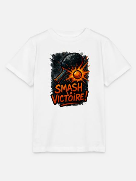 Zerstört den Sieg! Tischtennis - Stanley/Stella Kinder T-Shirt MINI CREATOR  - Weiß