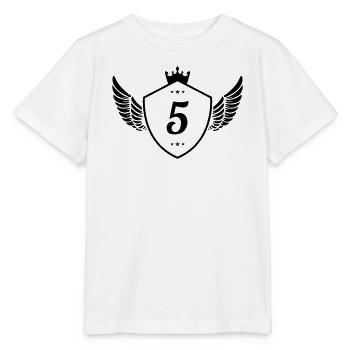 5 Coat of arms - Stanley/Stella MINI CREATOR Kids’ T-Shirt - white - Front - Maike (125cm)
