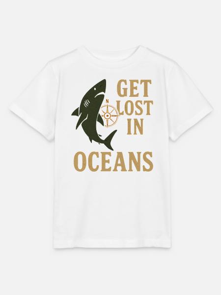 Get Lost in Oceans Nautik - Stanley/Stella Kinder T-Shirt MINI CREATOR - Weiß