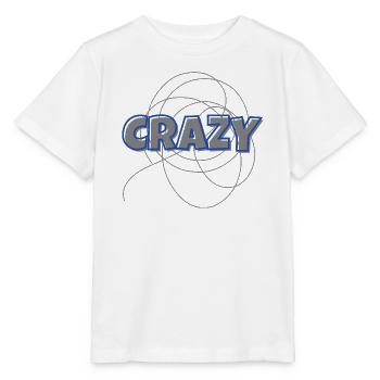 Crazy - Stanley/Stella Kinder T-Shirt MINI CREATOR  - Weiß - Vorne - Maike (125cm)