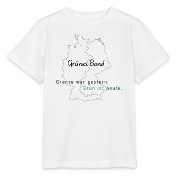 Grünes Band - Gruen ist heute - Stanley/Stella Kinder T-Shirt MINI CREATOR  - Weiß - Vorne - Maike (125cm)