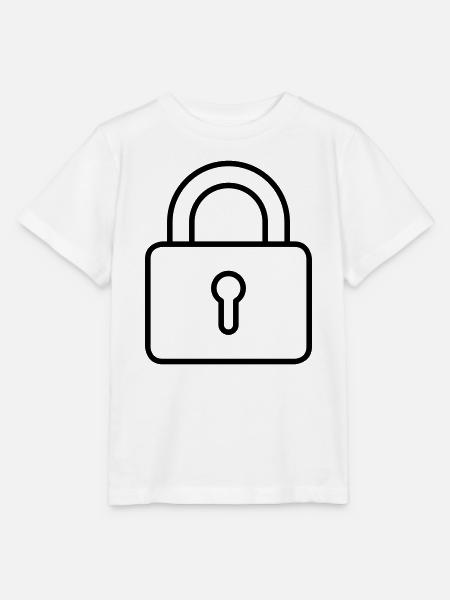 Vorhängeschloss - Stanley/Stella Kinder T-Shirt MINI CREATOR - Weiß