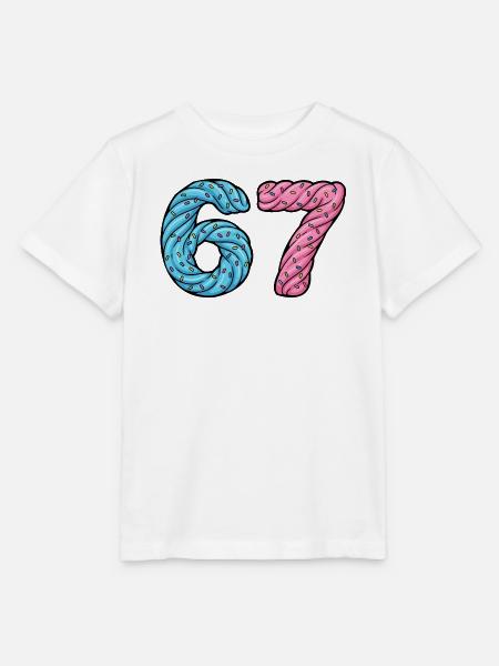 67 Twist Zuckerkunst - Stanley/Stella Kinder T-Shirt MINI CREATOR - Weiß