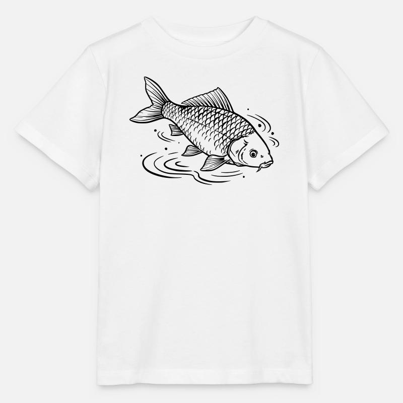 Karpfen - Stanley/Stella Kinder T-Shirt MINI CREATOR - Weiß