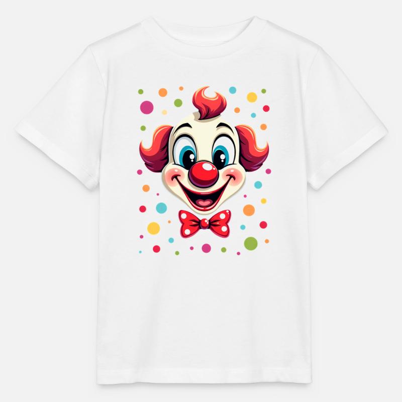 Déguisement de clown de carnaval Carnaval Carnaval - T-shirt bio MINI CREATOR Stanley/Stella Enfant - blanc