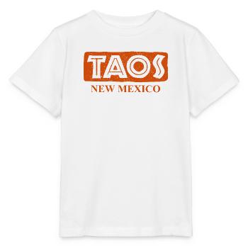 Taos - New Mexico - United States of America - Stanley/Stella MINI CREATOR Kids’ T-Shirt - white - Front - Maike (125cm)
