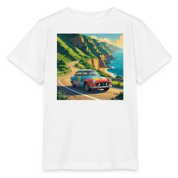 Vintage Coastal Travel - Stanley/Stella MINI CREATOR Kids’ T-Shirt - white - Front - Maike (125cm)