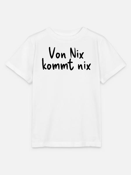 Von Nix kommt nix - Stanley/Stella Kinder T-Shirt MINI CREATOR - Weiß
