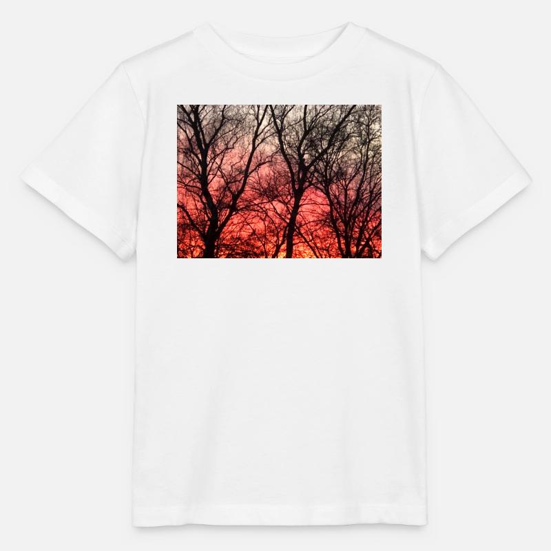 Abendrot_1 - T-shirt bio MINI CREATOR Stanley/Stella Enfant - blanc