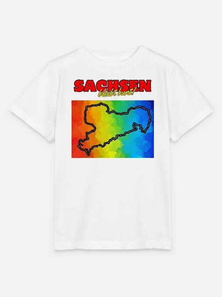 SACHSEN BLEIBT BUNT! - Stanley/Stella Kinder T-Shirt MINI CREATOR - Weiß