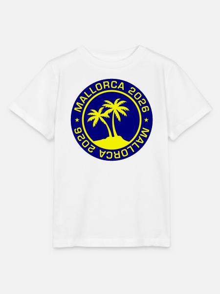 Mallorca 2026 - Stanley/Stella Kinder T-Shirt MINI CREATOR  - Weiß